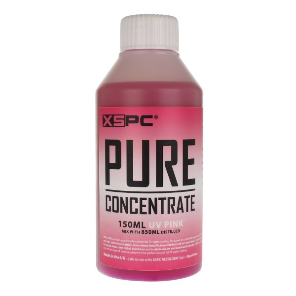XSPC PURE Distilled Concentrate Coolant 150ml – UV Pink