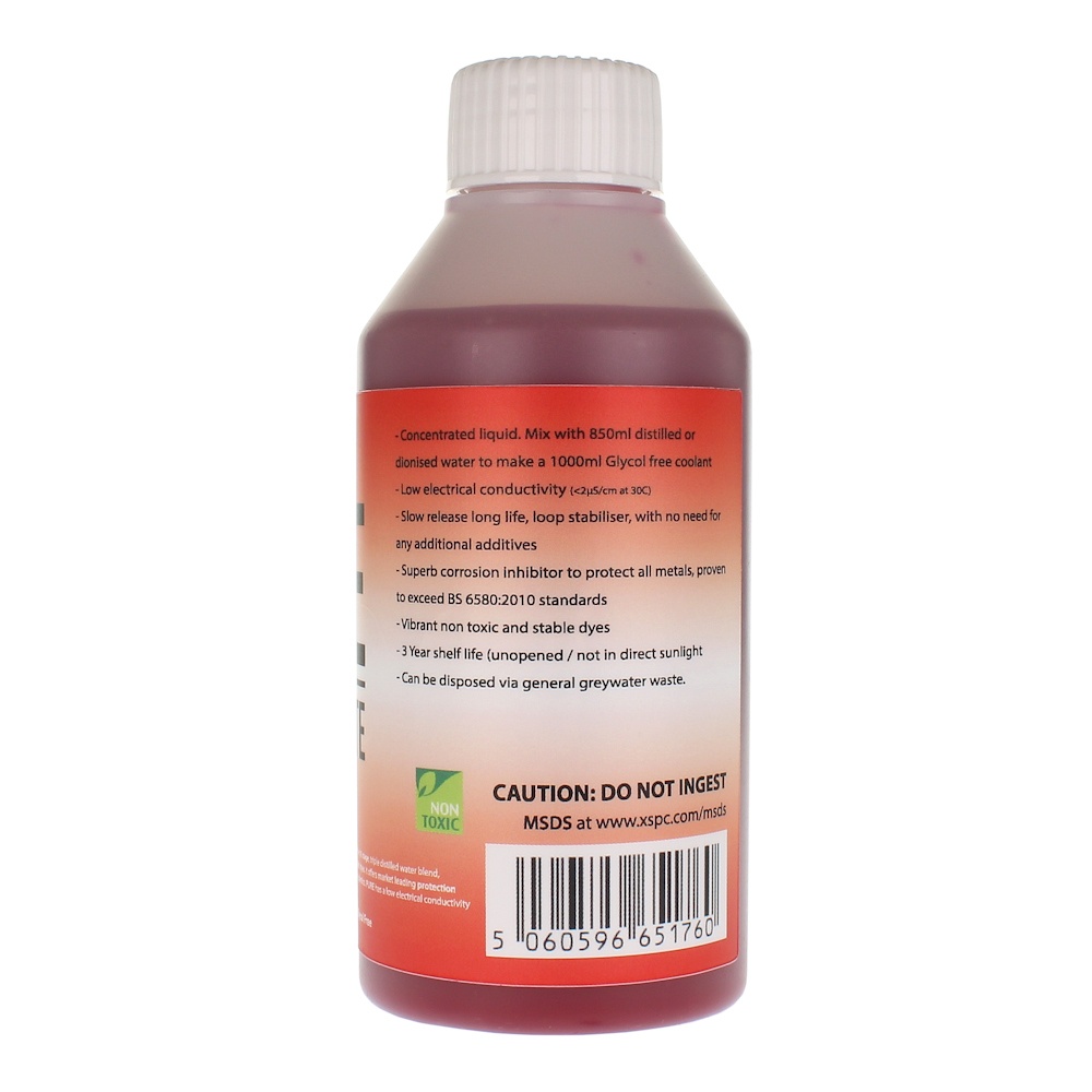XSPC PURE Distilled Concentrate Coolant 150ml - UV Red