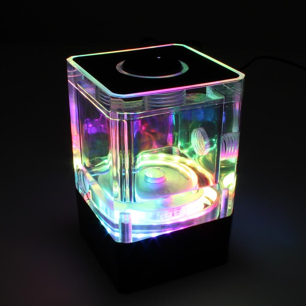 XSPC QX5 Mini 12v Tank Reservoir / Pump Combo with aRGB lighting