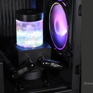 Alphacool Core 100 Aurora reservoir acetal/acrylic with Apex pump : image 5