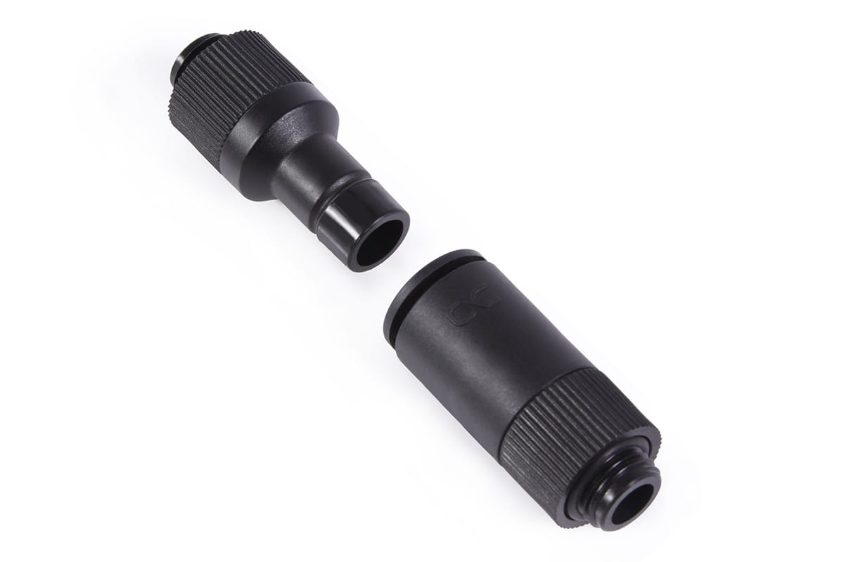 Alphacool ES quick release coupling set G1/4 AG/AG - PushIn Industry Version