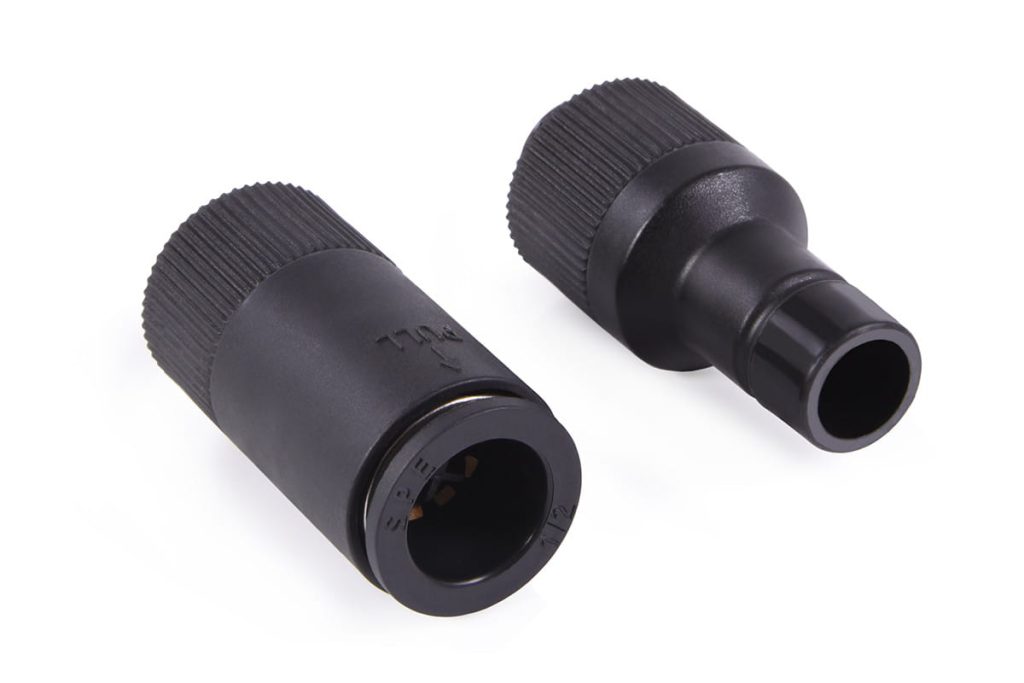 Alphacool ES quick release coupling set G1/4 AG/AG - PushIn Industry Version