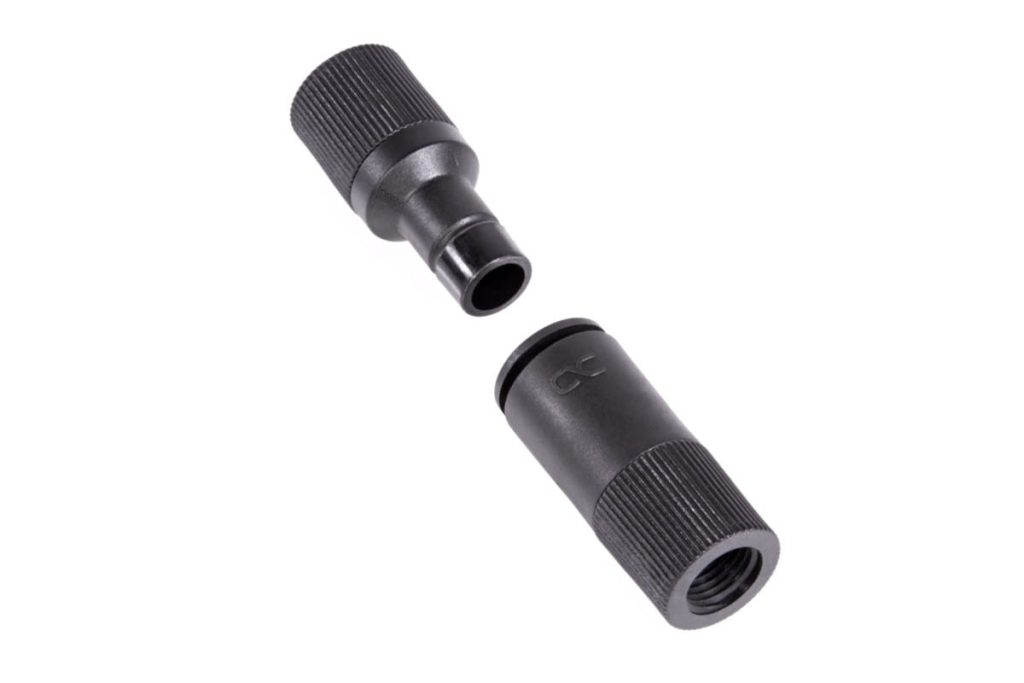 Alphacool ES quick release coupling set G1/4 IG/IG - PushIn Industry Version