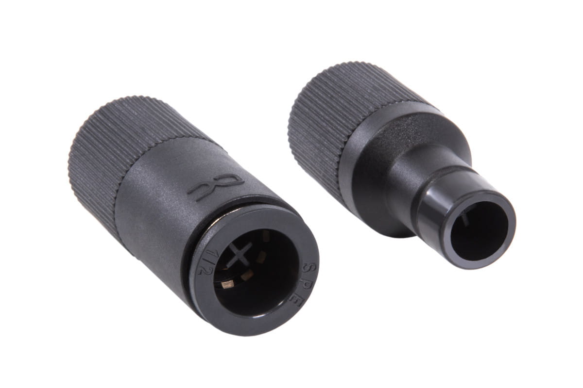 Alphacool ES quick release coupling set G1/4 IG/IG - PushIn Industry Version