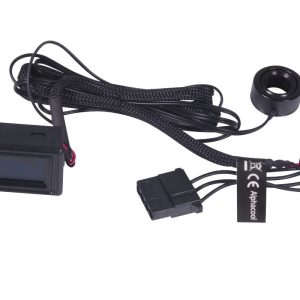 Alphacool Core temperature sensor G1/4 IG/IG with C/F display - Deep Black