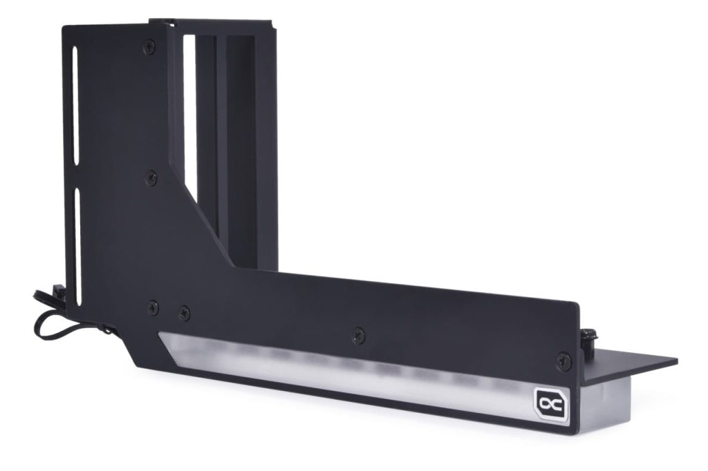 Alphacool Aurora Vertical GPU Mount with Riser Cable