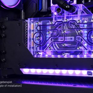 Alphacool Aurora Vertical GPU Mount with Riser Cable