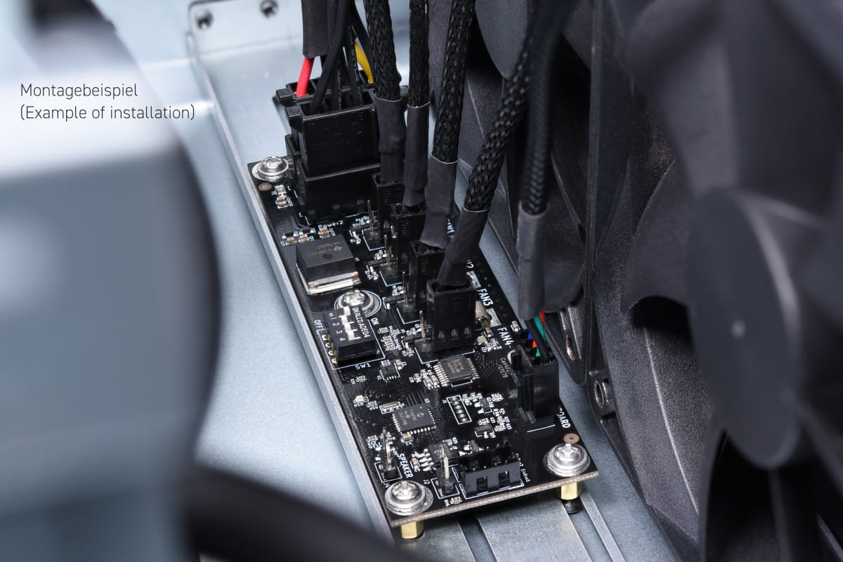 Alphacool ES Guardian 4Port Powerfan Hub
