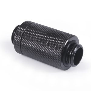 Alphacool ES D-Plug 31.5mm G1/4 AG to G1/4 AG - Deep Black : image 2