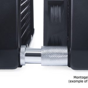 Alphacool ES D-Plug 31.5mm G1/4 AG to G1/4 AG - Deep Black : image 4
