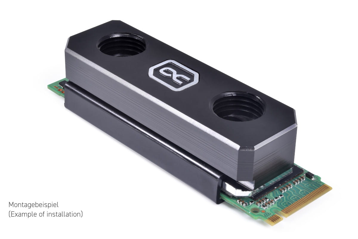 Alphacool HDX Apex Acetal M.2 2280 SSD Cooler