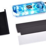 Alphacool HDX Apex Acrylic aRGB M.2 2280 SSD Cooler