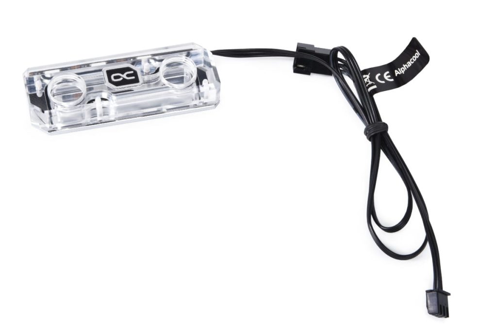 Alphacool HDX Apex Acrylic aRGB M.2 2280 SSD Cooler