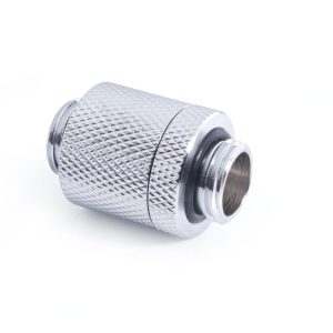 Alphacool ES D-Plug 20mm G1/4 AG to G1/4 AG - Chrome
