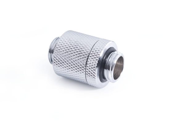 Alphacool ES D-Plug 20mm G1/4 AG to G1/4 AG – Chrome
