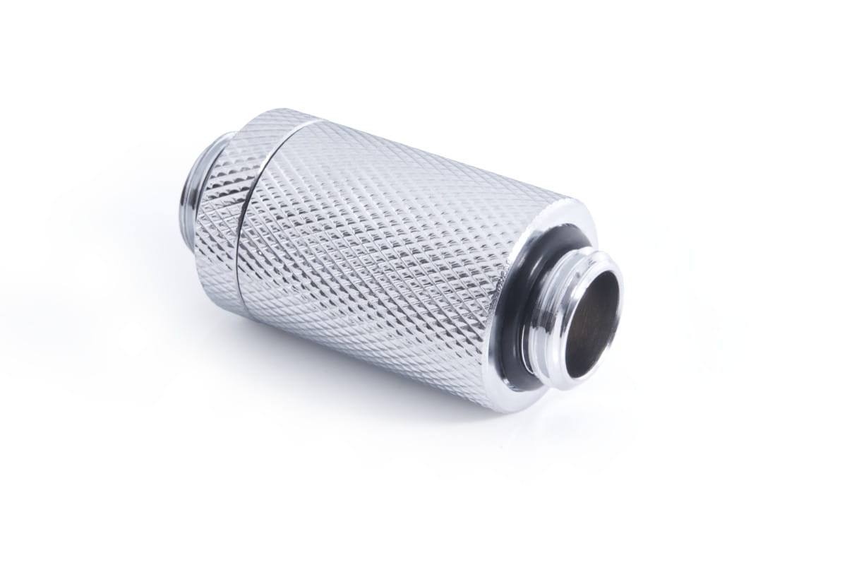 Alphacool ES D-Plug 31.5mm G1/4 AG to G1/4 AG - Chrome : image 2