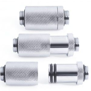 Alphacool ES D-Plug 31.5mm G1/4 AG to G1/4 AG - Chrome : image 3