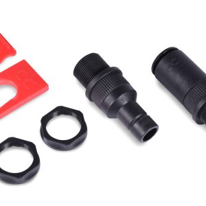 Alphacool ES quick release coupling set IG/IG - bulkhead fitting PushIn Industry