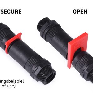 Alphacool ES quick release coupling set IG/IG - bulkhead fitting PushIn Industry