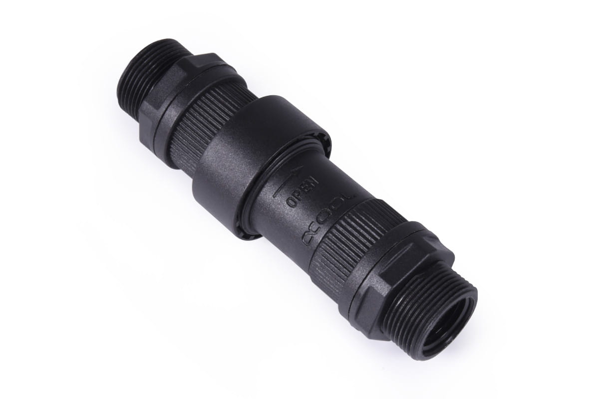 Alphacool HF quick release coupling set IG/IG - bulkhead fitting