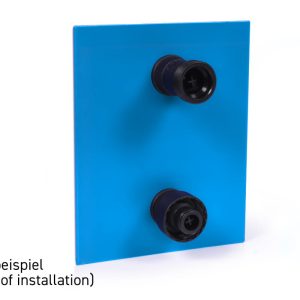 Alphacool HF quick release coupling set IG/IG - bulkhead fitting