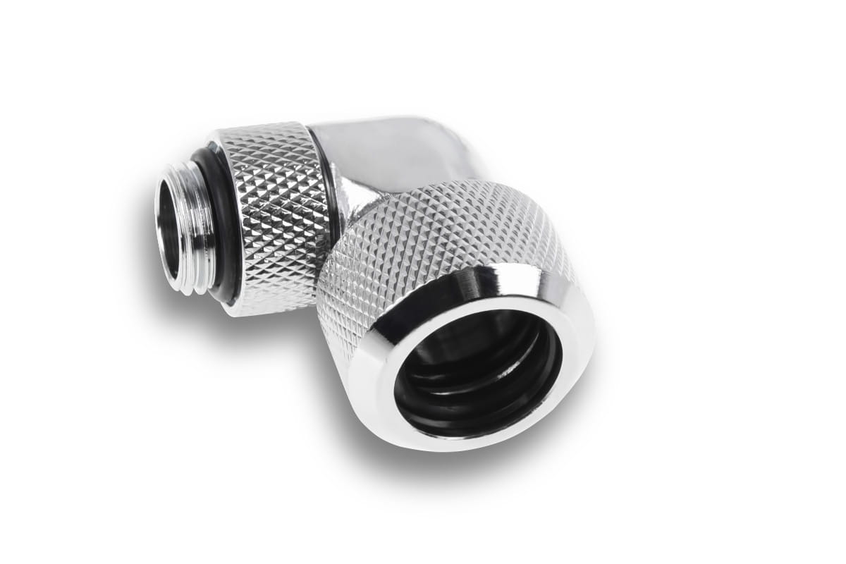 Alphacool Eiszapfen G1/4 - 16mm HardTube rotary 90 - 4pcs : image 3