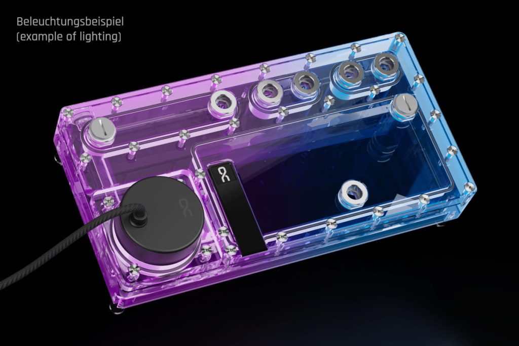 Alphacool Core Distro Plate 280 Left VPP/D5 with VPP Apex pump