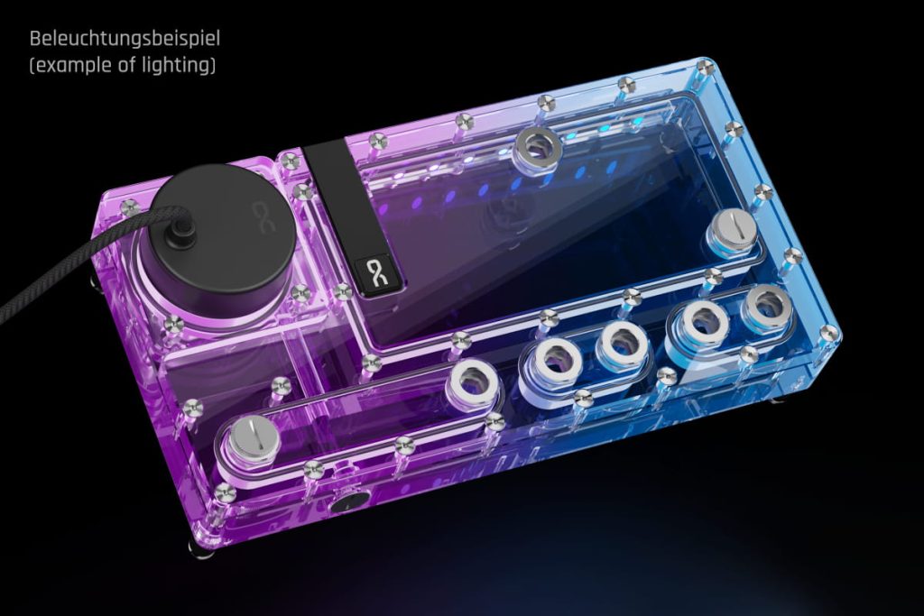 Alphacool Core Distro Plate 280 Right VPP/D5 with VPP Apex Pump - B-Grade