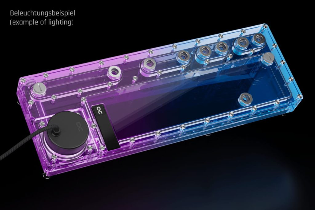 Alphacool Core Distro Plate 420 Links VPP/D5 with VPP Apex Pump