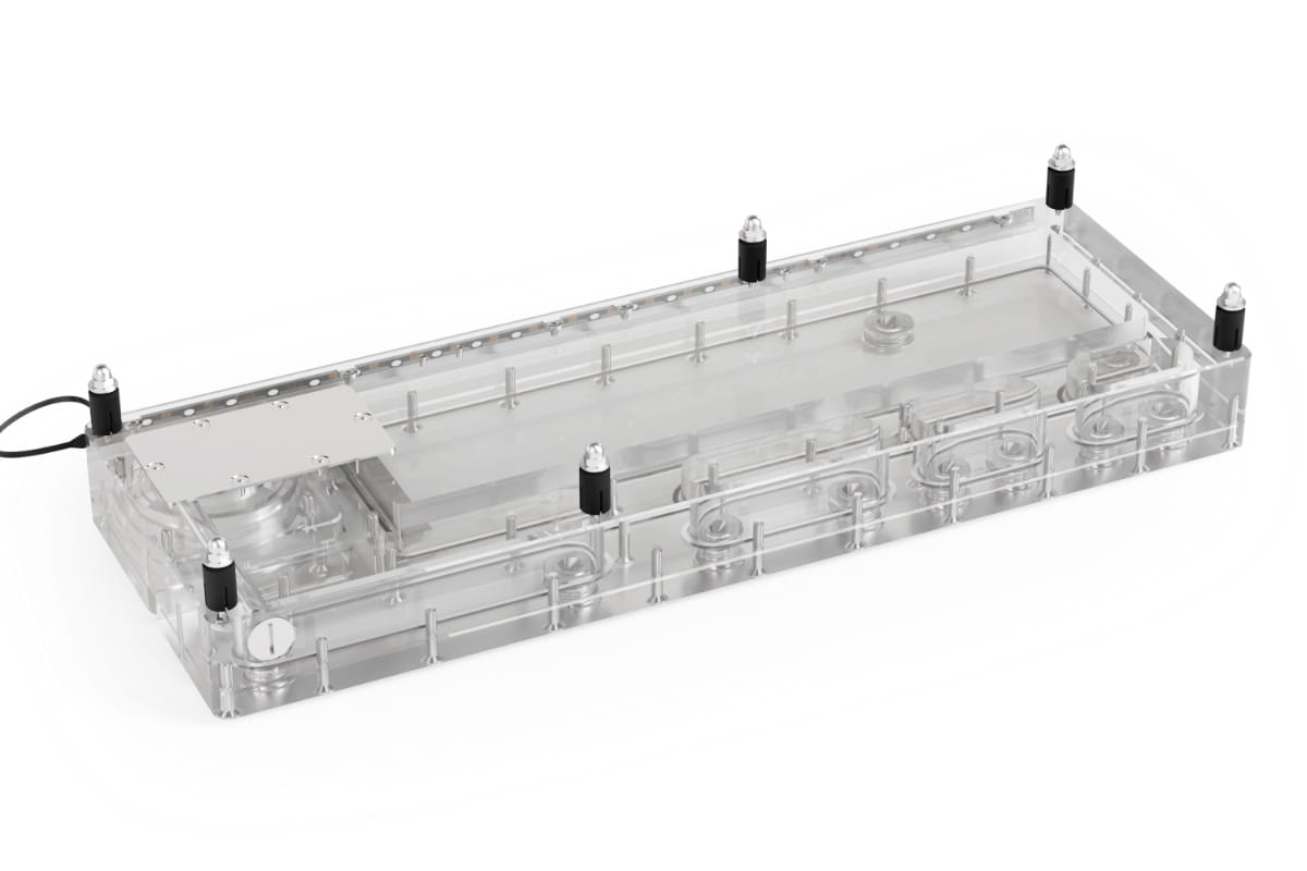 Alphacool Core Distro Plate 420 Links VPP/D5 with VPP Apex Pump