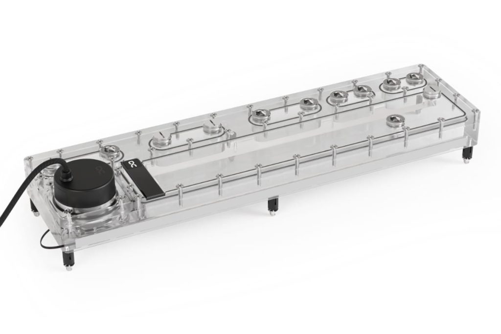 Alphacool Core Distro Plate 480 Links with VPP D5 Apex Pumpe