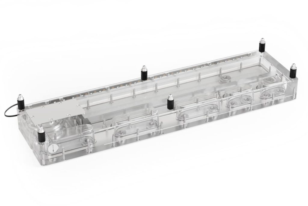Alphacool Core Distro Plate 480 Links with VPP D5 Apex Pumpe