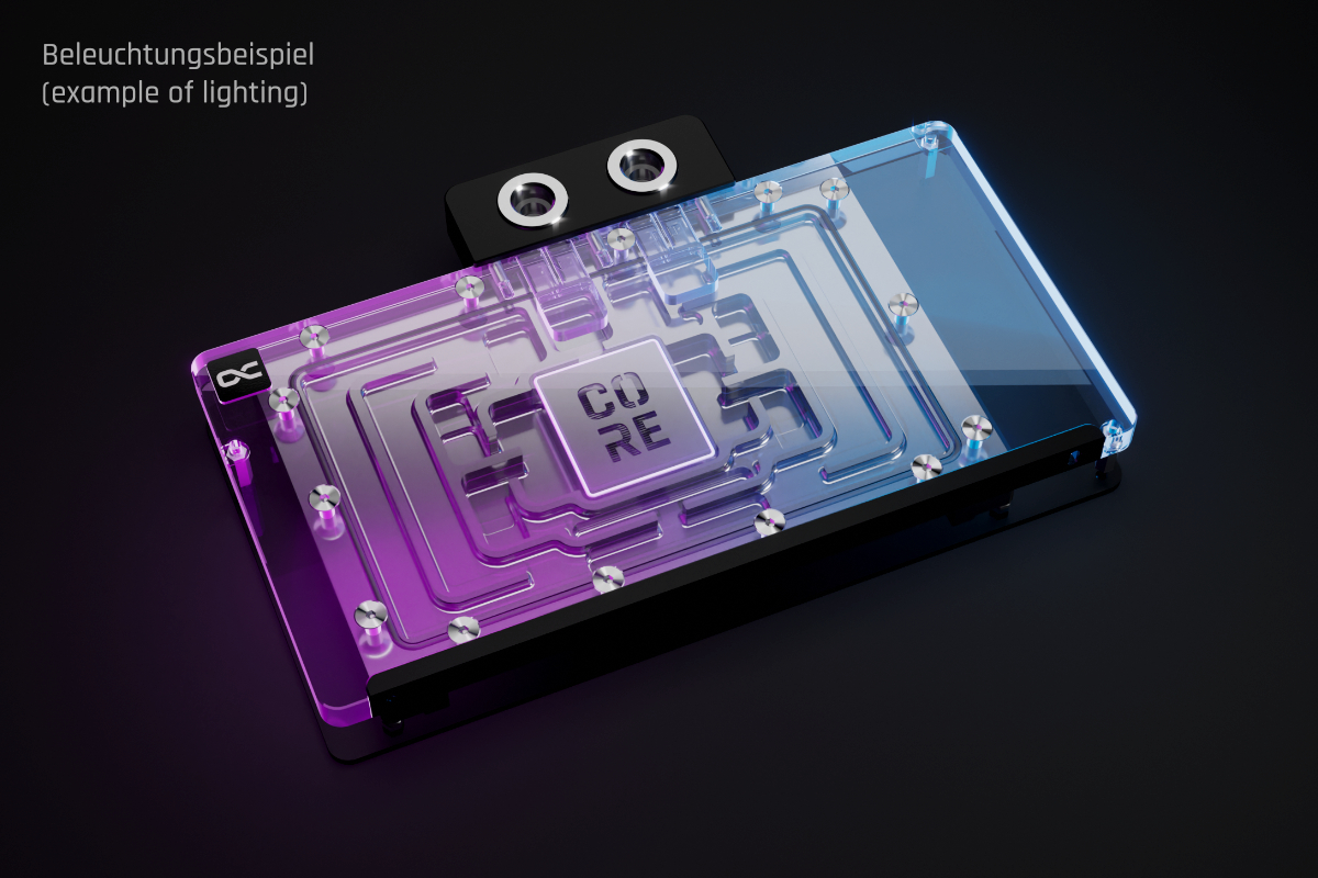 Alphacool Core Geforce RTX 5090 Solid + AMP with Backplate