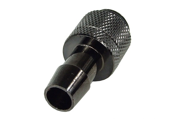 10mm (3/8) Fitting G1/4 With O-Ring (High-Flow) - Rotary - Black Nickel