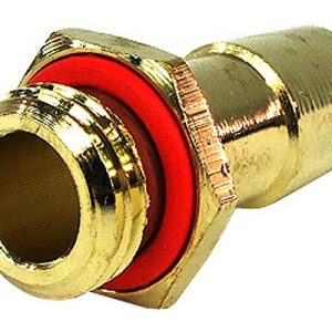 10mm (3/8) Fitting G1/4 With O-Ring (High-Flow) Gold Plated