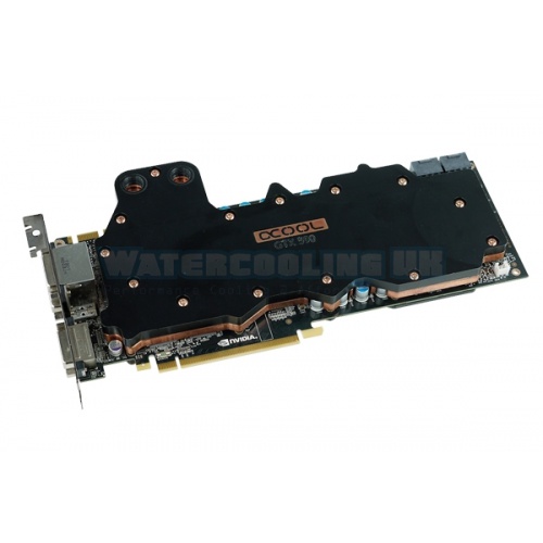 Alphacool GeForce GTX 590 3072MB GDDR5 PCIe / NexXxos NVXP NV 590 Fitted