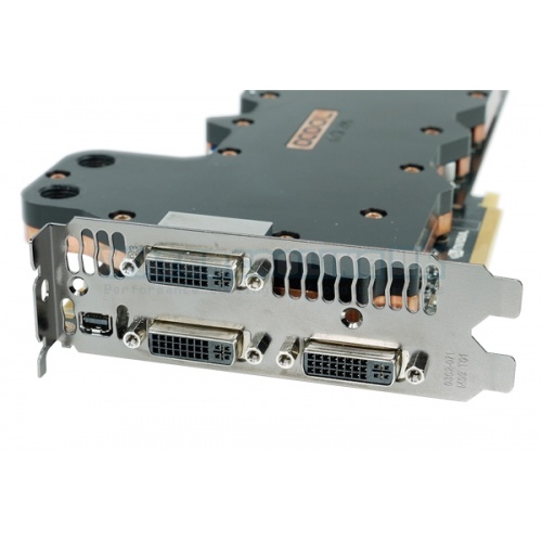 Alphacool GeForce GTX 590 3072MB GDDR5 PCIe / NexXxos NVXP NV 590 Fitted