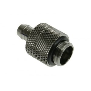 Bitspower Fitting 1/4 inch on 6mm ID - Rotating, Shiny Black