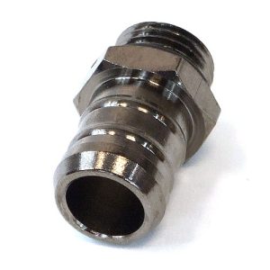 13mm (1/2) Barbed Fitting G1/4 With O-Ring (3-Style) - Black Nickel