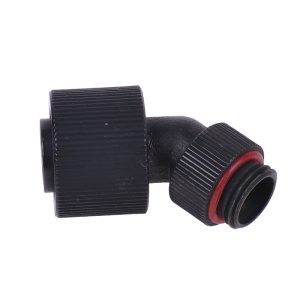 16/13mm compression fitting 45- revolvable G1/4 - compact - matte black