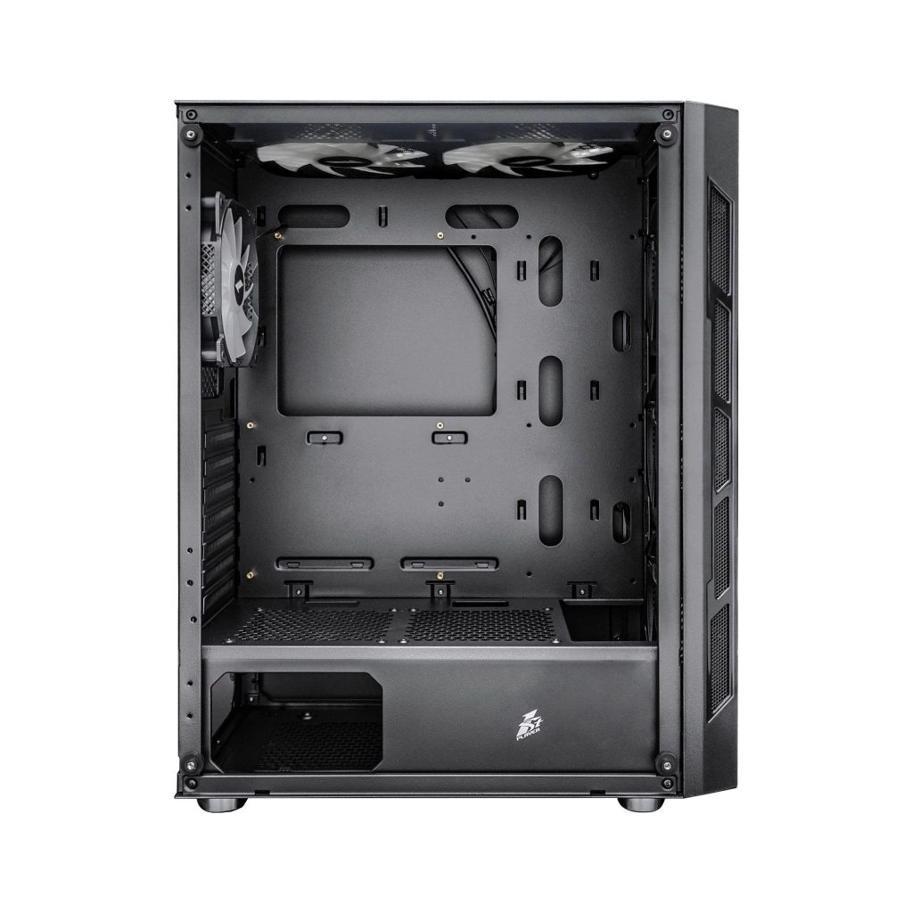1st Player MIKU Mi2-A Micro ATX Case with with Panoramic Panel - Black