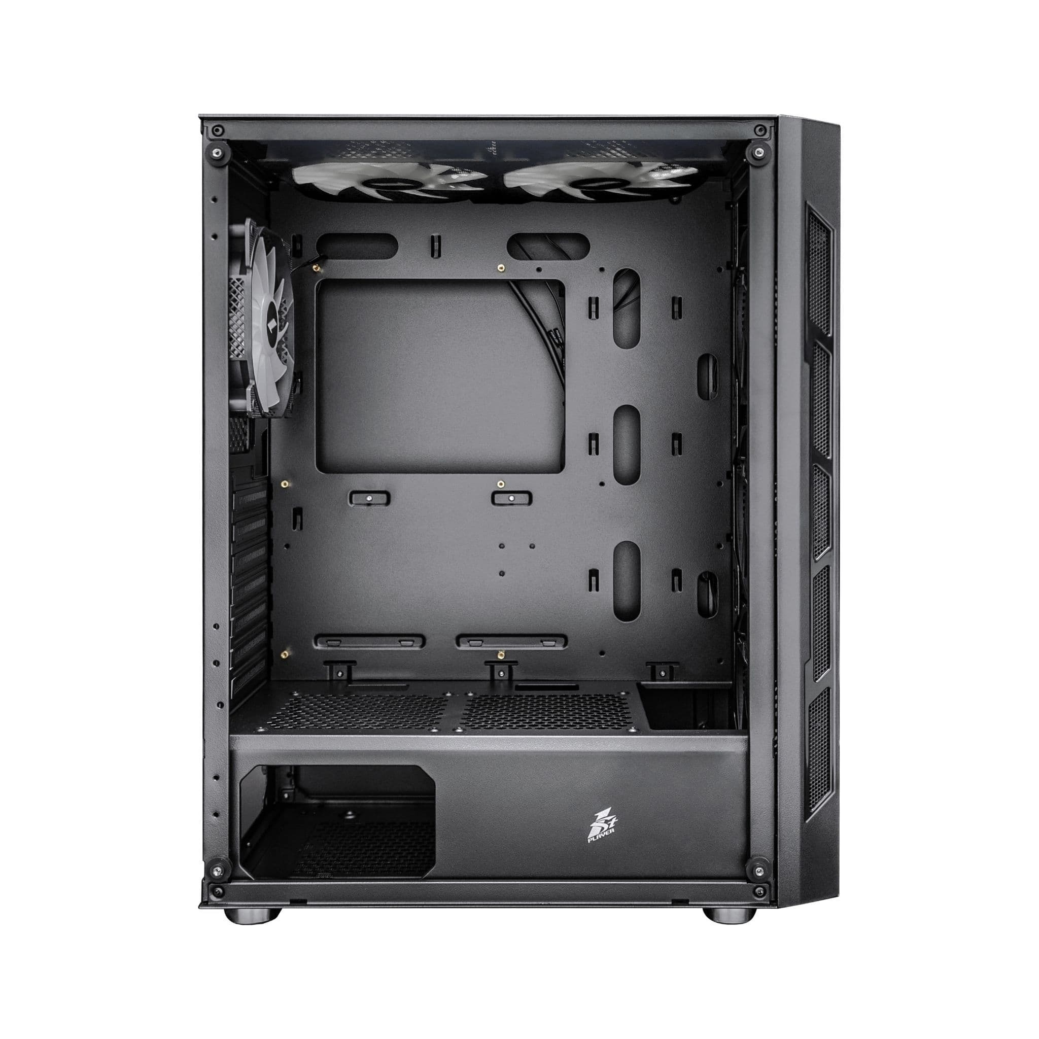 1st Player MIKU Mi2-A Micro ATX Case with with Panoramic Panel - Black
