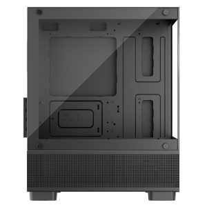 1st Player MIKU Mi2-A Micro ATX Case with with Panoramic Panel - Black