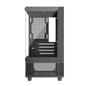 1st Player MIKU Mi2-A Micro ATX Case with with Panoramic Panel - Black