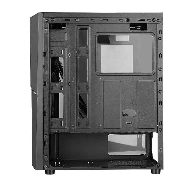 1st Player RB-2 Mid Tower Case with Tempered Glass Panel - Black