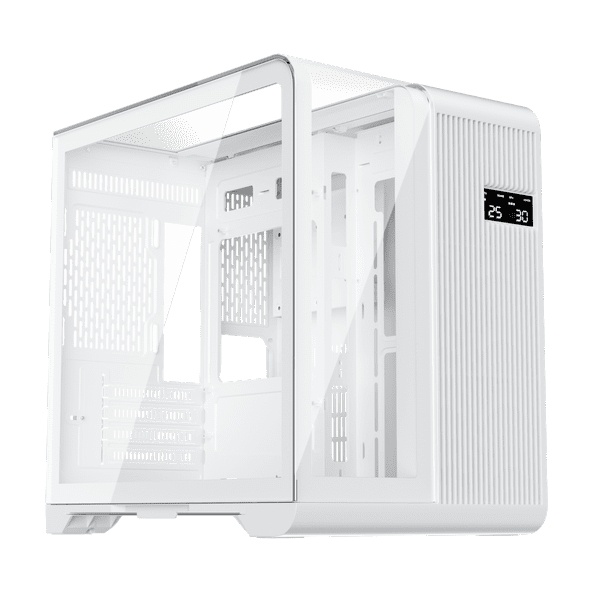 1st Player RT5 Micro ATX Tempered Glass Pannel Case – White