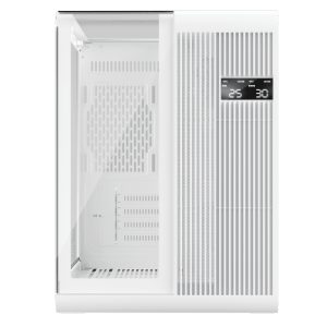 1st Player RT5 Micro ATX Tempered Glass Pannel Case - White