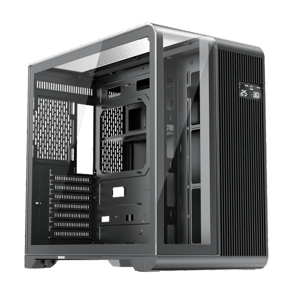 1st Player RT7 ATX Tempered Glass Panel Case – Black