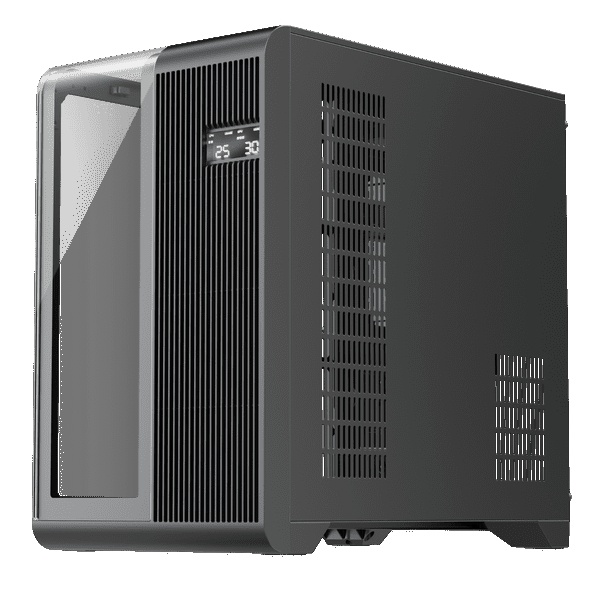 1st Player RT7 ATX Tempered Glass Panel Case - Black