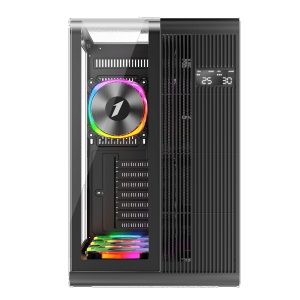 1st Player RT7 ATX Tempered Glass Panel Case with 4x RGB Fans - Black : image 3